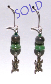 Ceramic Beads with Turtles!