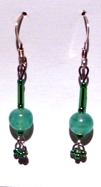 Delicate Green Dangles!